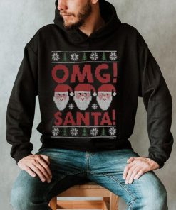 Womens Oh My God Becky Look at His Beard Santa Claus Christmas Shirt