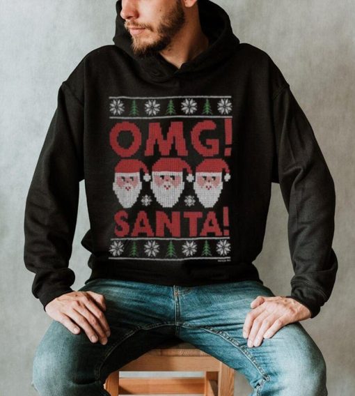 Womens Oh My God Becky Look at His Beard Santa Claus Christmas Shirt