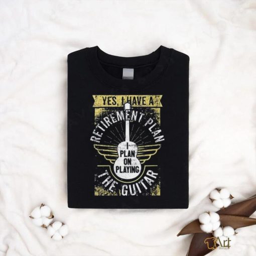 Womens Retirement Guitarist Retiree Guitar Pension Guitar Player V Neck T Shirt