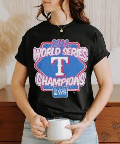 Women’s Wear Texas Rangers Majestic Threads Red 2023 World Series Champions Shirt