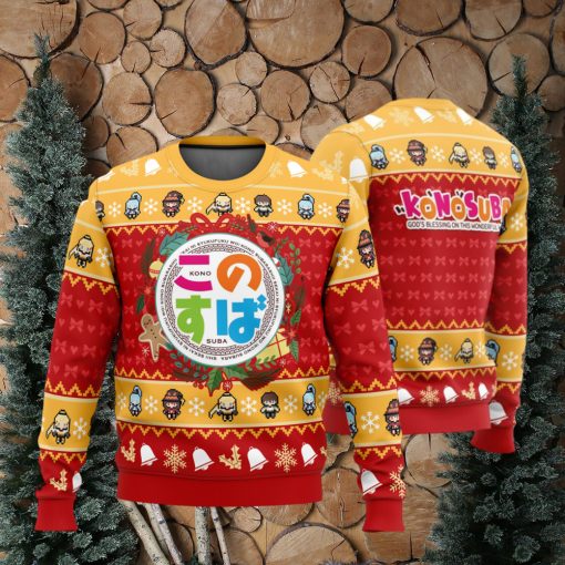 Wonderful Christmas Konosuba Ugly Christmas Sweater