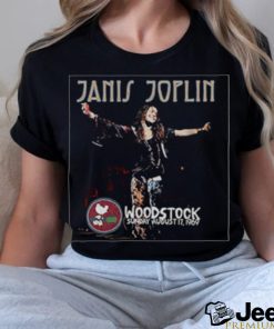 Wood Stock Janis Joplin Shirt