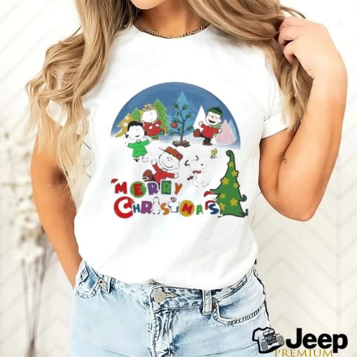 Woodstock And Friends Merry Christmas Shirt