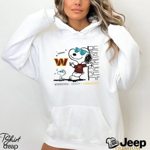 Woodstock Snoopy Commanders shirt