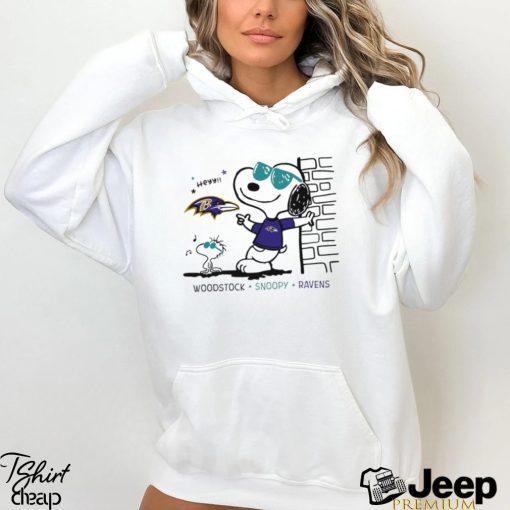 Woodstock Snoopy Ravens shirt,sweater