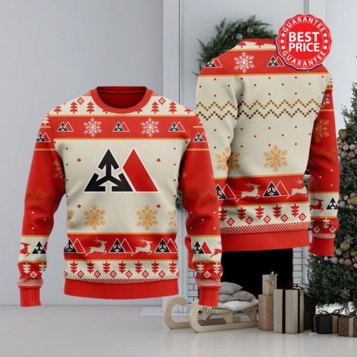 Wool Sweater Many Logo Reindeer Snowflake Ugly Christmas SweaterWool Sweater Many Logo Reindeer Snowflake Ugly Christmas Sweater