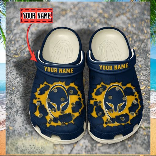 Worcester Warriors Break Cracked Hole Design Crocs