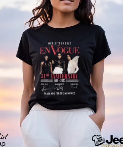 World Tour En Vogue 34th Anniversary 1989 – 2023 Thank You For The Memories T Shirt