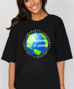 World peace international day of peace world and kids art shirt