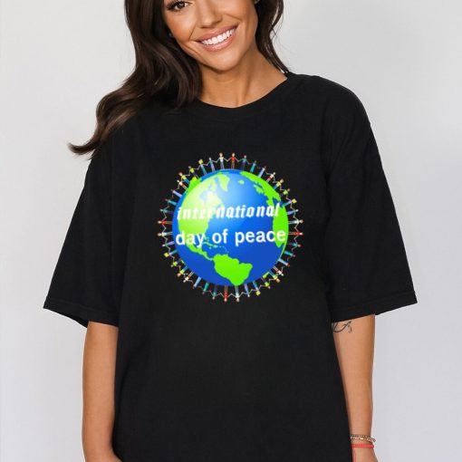 World peace international day of peace world and kids art shirt