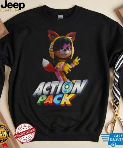 Wren’s Animal Power Action Pack shirt