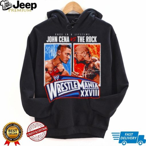 WrestleMania 28 John Cena vs. The Rock Match shirt