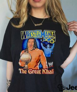 Wrestlemania x8 the great Khali shirt