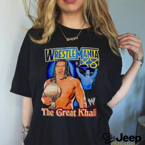 Wrestlemania x8 the great Khali shirt