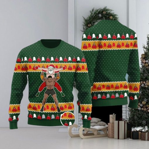 Wrestling Mike Tyson Ugly Christmas Sweater