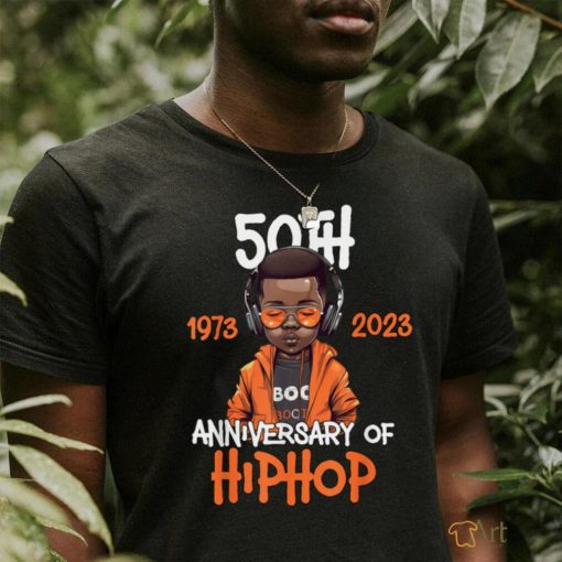 50 Years Hip Hop 50th Anniversary Hip Hop Celebration T Shirt