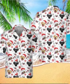 Wt HawXmas Labrador Retriever Hawaiian Shirt