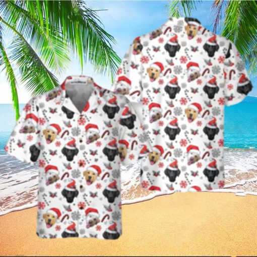 Wt HawXmas Labrador Retriever Hawaiian Shirt