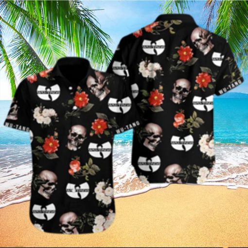 Wt Hawaiian Skull Shirt