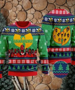 Wu Tang Clan Christmas Crochet Ugly 3D Sweater For Thanksgiving
