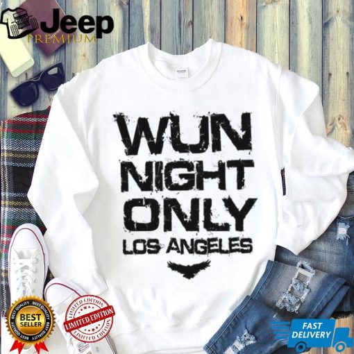 Wun Night Only Los Angeles Attractive Shirt