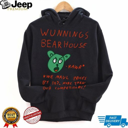 Wunnings Bearhouse Tee Ethically Made T Shirts