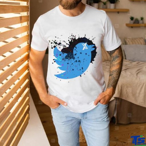 X Marks The Tweet logo shirt