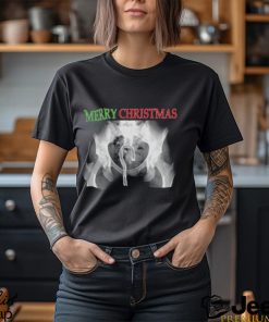 X Ray Merry Christmas Candy Cane shirt