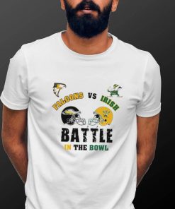 Falcons vs Irish Battle in the Bowl shirt