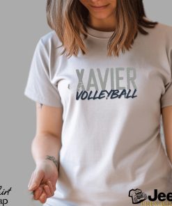 Xavier University Volleyball Script T Shirt