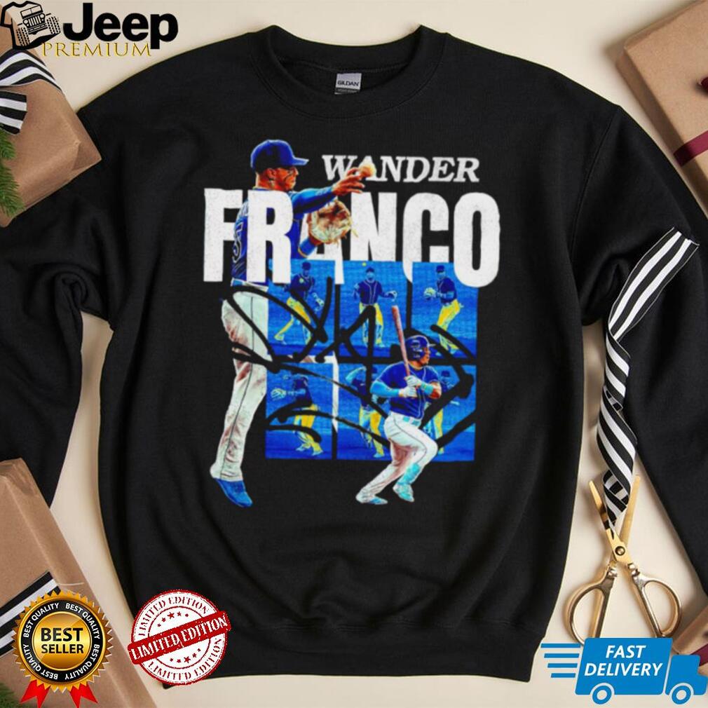 Wander Franco Tampa Bay Rays play like Wander signature shirt - Limotees