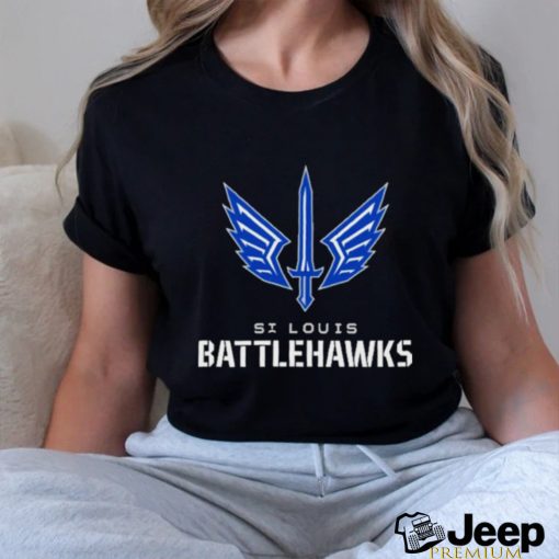 Xfl St Louis Battlehawks Lockup Logo Shirt