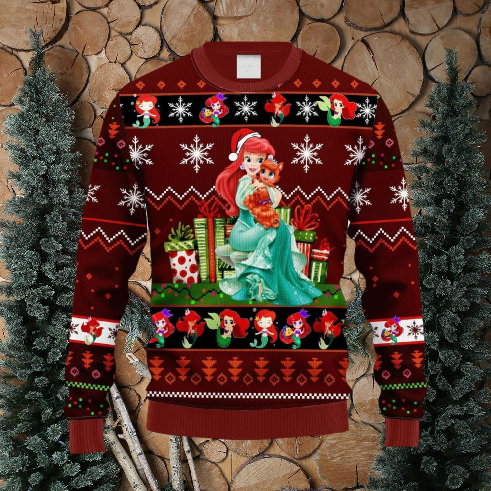 Santa mermaid clearance christmas sweater