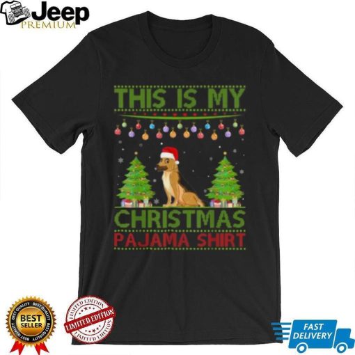 Xmas Shirt Style German Shepherd Dog Christmas Pajama