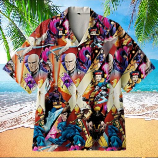 Xmen Avenger Hawaiian Vintage Summer Shirt