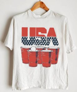 USA Beer Pong 4th of July 2023 shirt