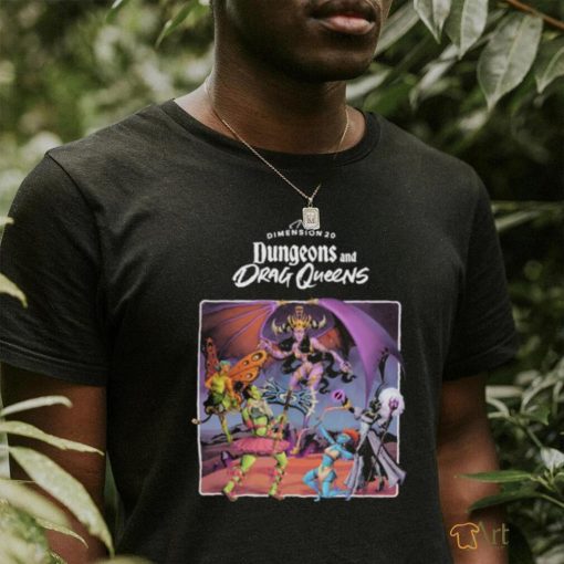 Official Dimension 20 Dungeons And Drag Queens Shirt