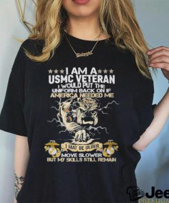 Bulldog I Am A Usmc Veteran Shirt