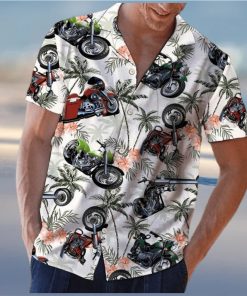 Summer Motorcycles Coconut Unisex Hawaiian Shirts