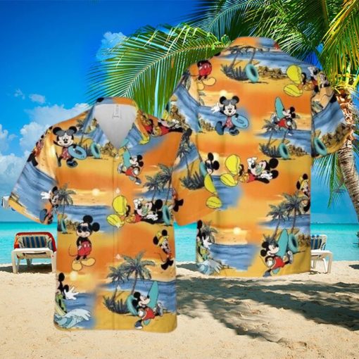 disney summer hawaiian tshirt