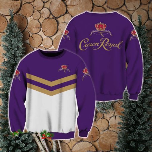 Crown Royal Purple Tennis Sweater Beer Lovers Cold For Fans Gift Men And Women