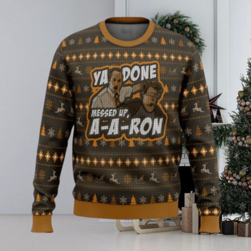 Ya Done Messed Up Aaron Key And Peele Ugly Christmas Sweater