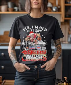 Yes I’m Old But I Saw 49Ers Back 2 Back Super Bowl Champions Mascot Shirt