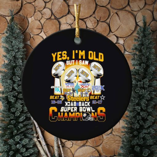 Yes I’m old but I saw Phialadelphia Phillies s back to back Stanley Cup Champions ornament