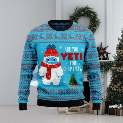 Yeti Christmas Family Gift Ugly Christmas Sweater