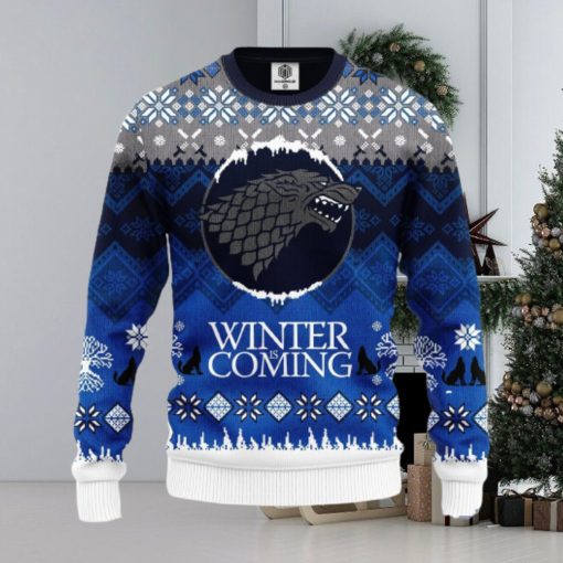 Game Of Thrones Winter Amazing Gift Ugly Christmas 3D Sweater Christmas Gift For Men And Women