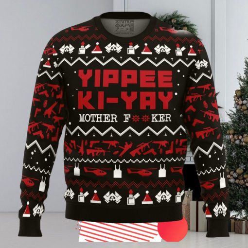 Yippe Ki yay Die Hard Ugly Christmas Sweater