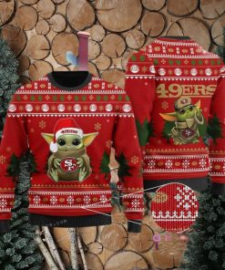 Yoda Baby Love San Francisco 4949ers Womens Ugly Sweater