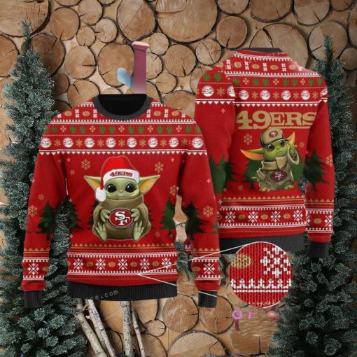 Yoda Baby Love San Francisco 4949ers Womens Ugly Sweater