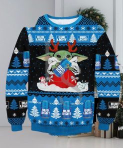 Yoda Bud Light Ugly Christmas Sweater